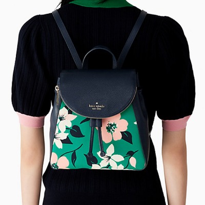 Kate spade 2025 backpack floral